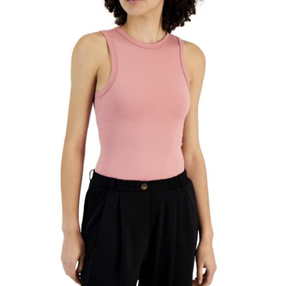 Planet Heart Sleeveless Seamless-Knit Bodysuit